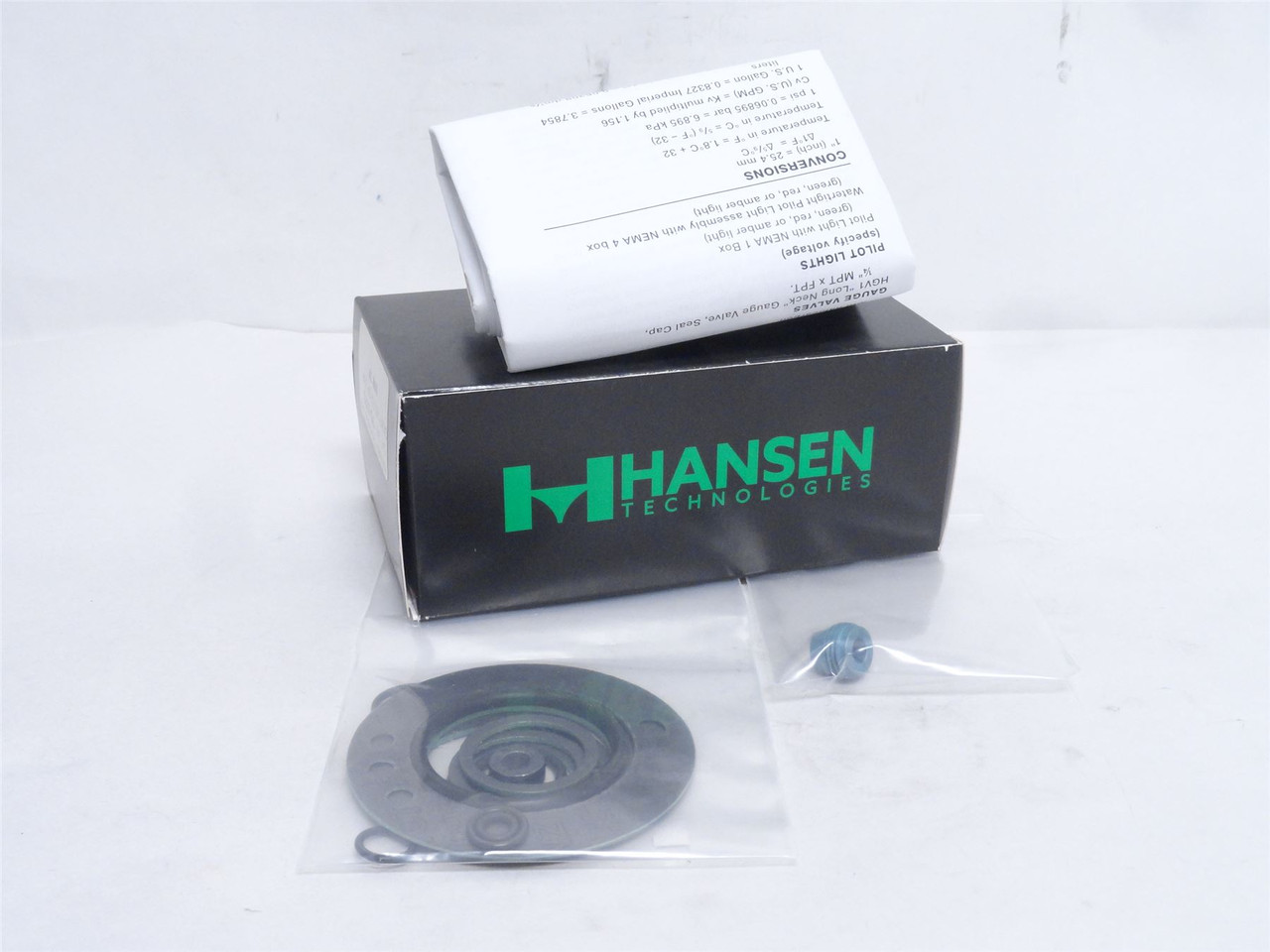 Hansen 75-1023; Gasket Kit For 3/4" To 1-1/4"; HA4A; HS4A