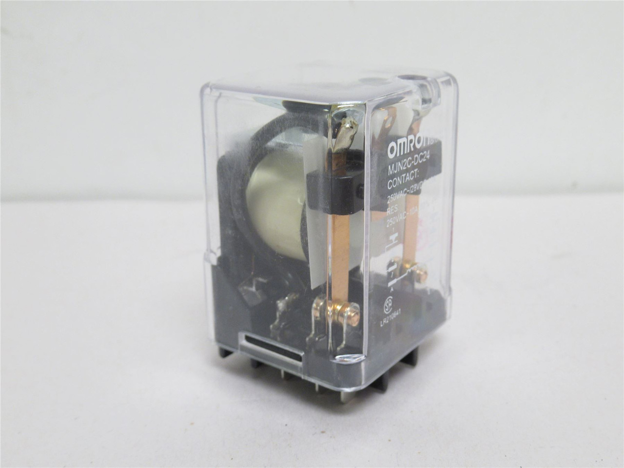 Omron MJN2C-DC24; Relay; GP; 10A; 250VAC; Coil: 24VDC; DPDT