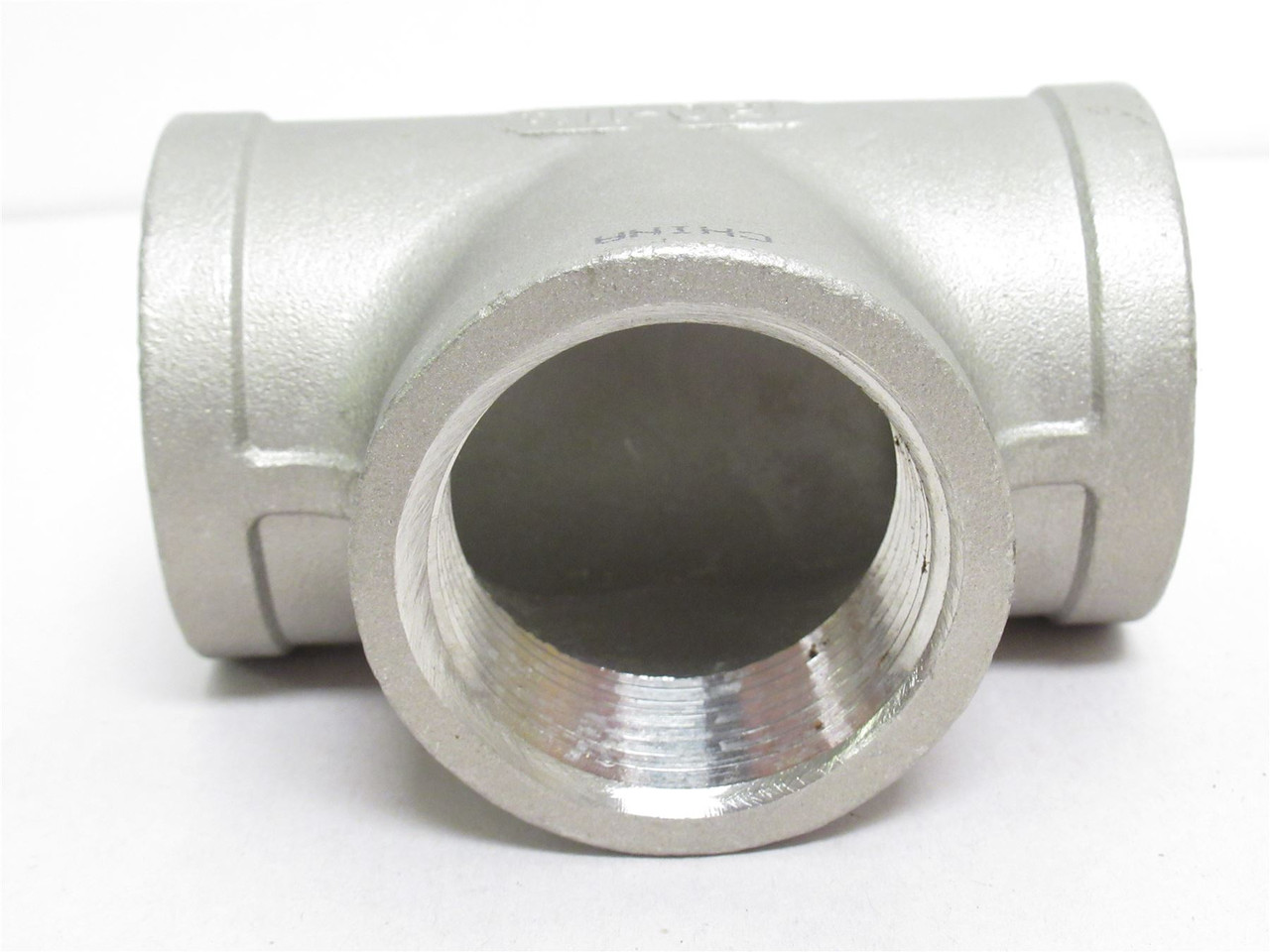 Industry-Std 1LUA3; Pipe Tee; SS-304; 1-1/4FNPT; Class: 150