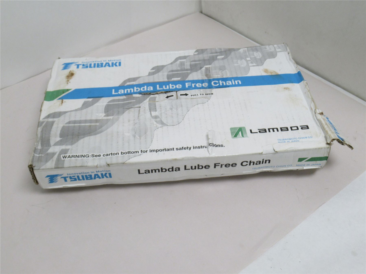 Tsubaki RS120-LMD-1-U; Lube Free Roller Chain #120; 10' Long