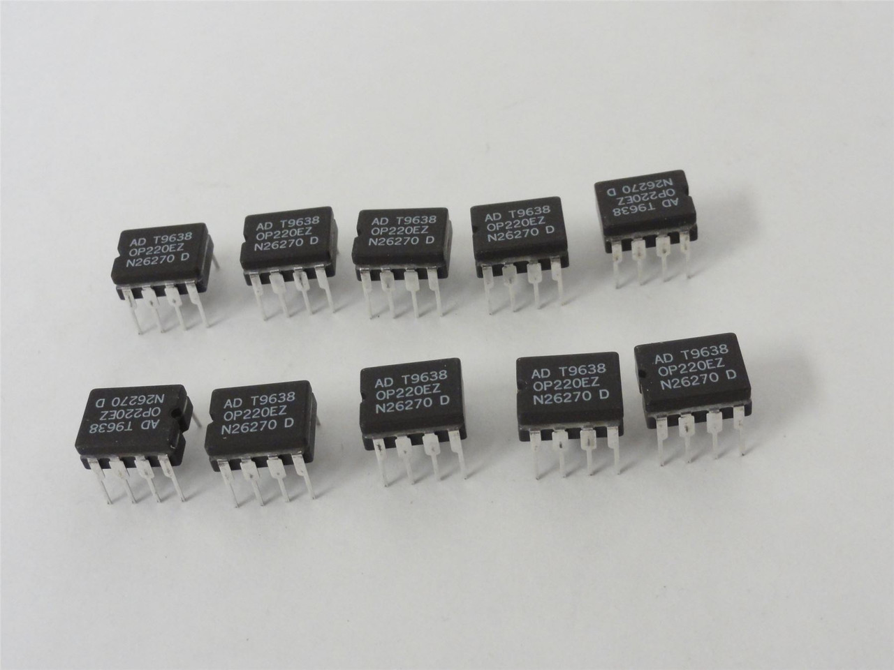 TI OP220EZ; Lot-10 Operational Amplifiers