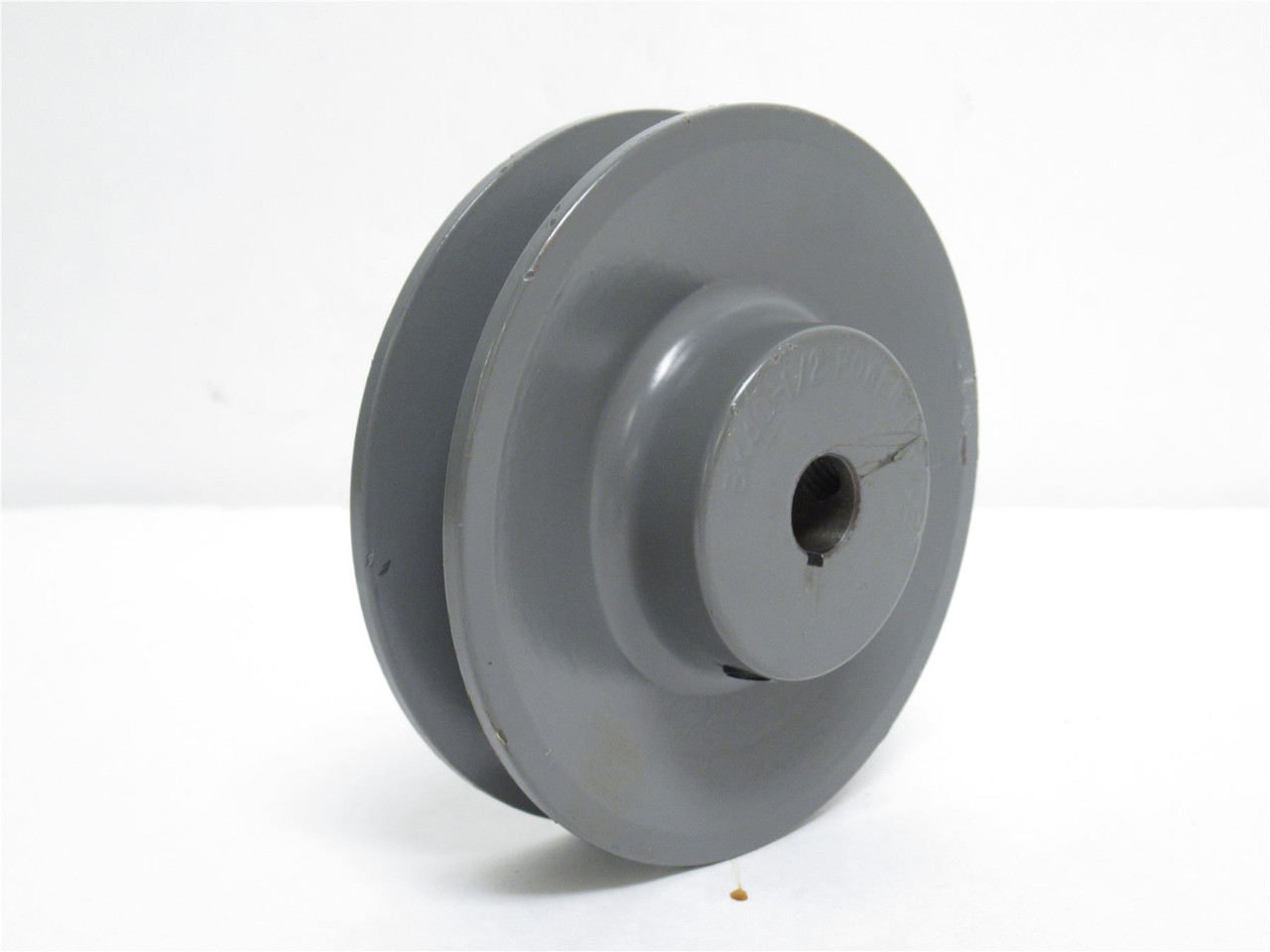 Power Drive BK40-1/2; Finished V-Belt Pulley; 1/2"ID; 1Gr