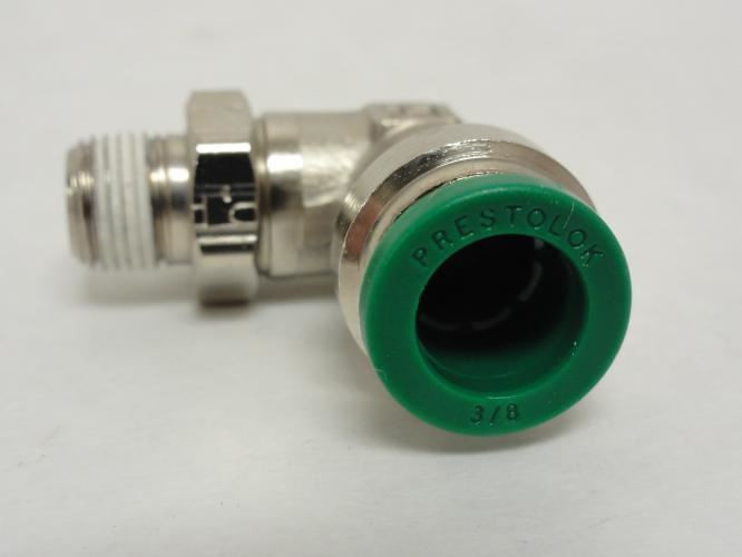 Parker W169PLP-6-2; Swivel Elbow 90Deg; 3/8" Tube x 1/8" NPT