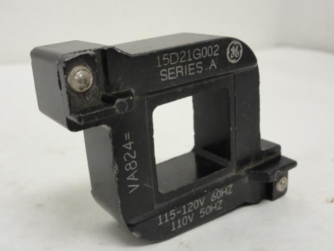 GE 15D21G002; Contactor Coil; 115/120V@60Hz; 110V@50Hz