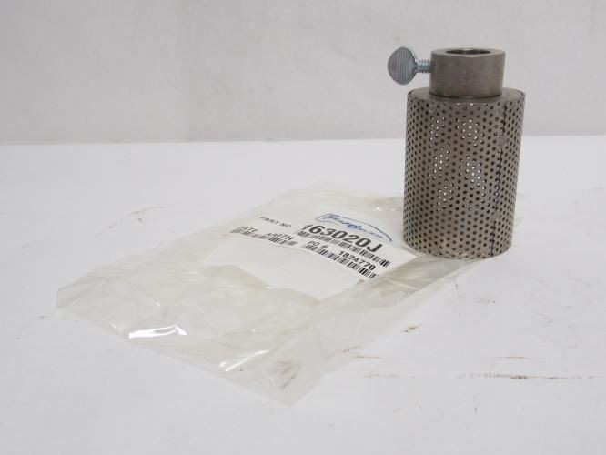 Nordson 163020J; Muffler; 3/4"ID x 2"OD x 3-1/2" Long