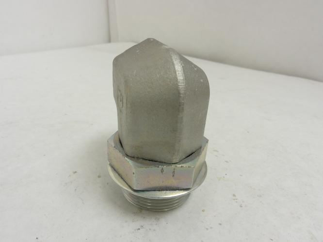 Parker 12-20 C5OX; Hyd Elbow 90Deg 3/4 JIC to SAE-ORB 1 5/8-12