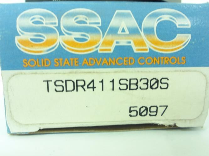 SSAC TSDR411SB30S; Solid State Timer; 120VAC; 1A