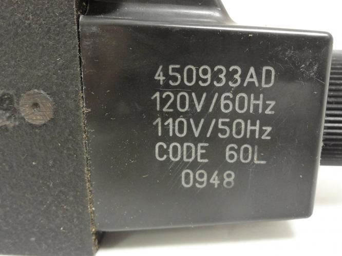 Continental VCD03M-5F-GWDB-60L-B; Solenoid Valve 110/120VAC