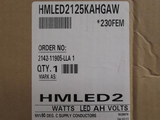 Holophane HMLED2125KAHGAW; Pole Mount Light Fixture