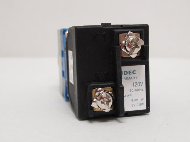 Idec ALW212620-G; Green Illuminate Push Button Switch; 120VAC