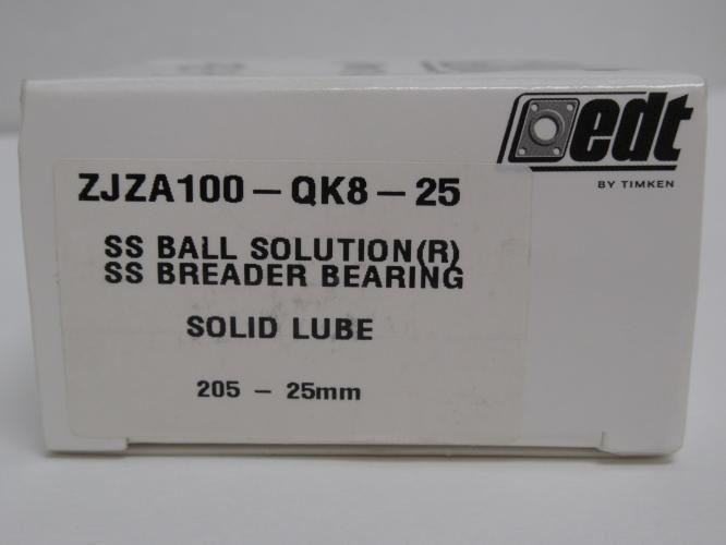 EDT ZJZA100-QK8-25; QuiKlean Breader Bearing Assembly 25mmID