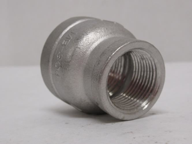 Industry-Std 1LTR3 ; Reducing Coupling; SS-304; 1 x 3/4NPT