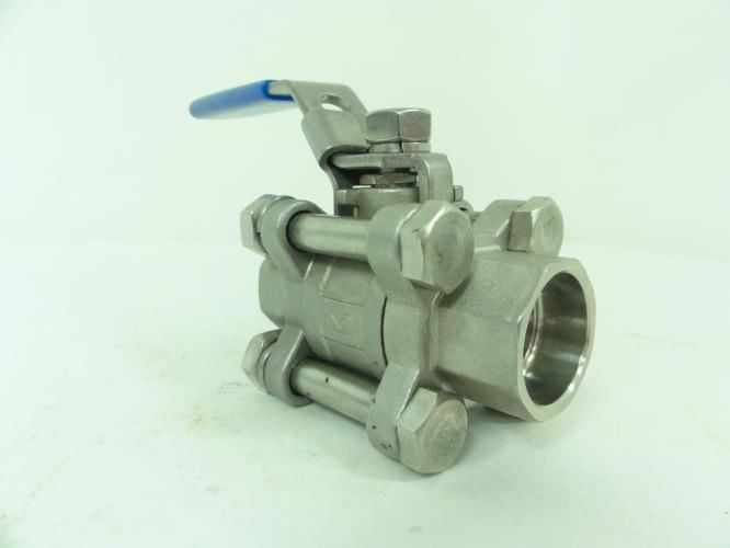 OVC 366FW-N-1/2"; Ball Valve; 1/2" Socket Weld; CF8M; 1000WOG