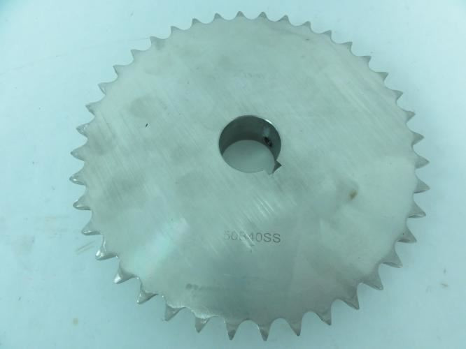 Tsubaki 50B40SS-1-7/16; Sprocket; # 50; 1-7/16"ID; 40Teeth