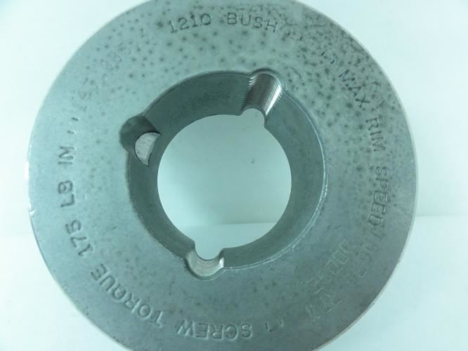 Dodge 118190; Bushed V-Belt Pulley; 3.75" OD; 1 Groove