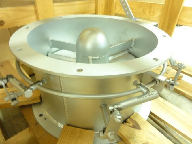 Ruskin IVDCHAN; Inlet Vane Damper; 14" Diameter