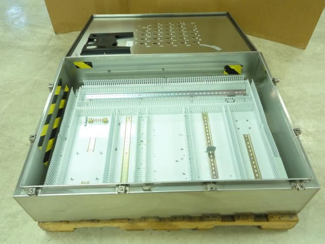 Hoffman A48H3610SS6LP; Stainless Steel Enclosure 48"X36"X10"