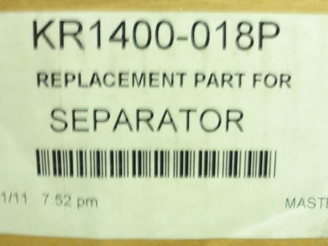 Keltec Technolab KR1400-018P; Seperator Filter