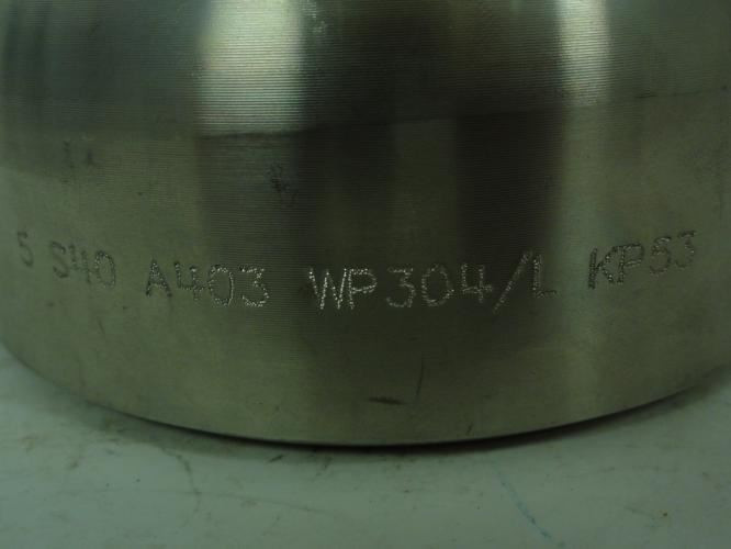 Gp KP53; Stainless Steel Pipe Cap 5"