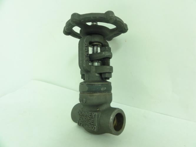 Bonney Forge 1/2"-800; Gate Valve 1/2"NPT X SW; 800PSI