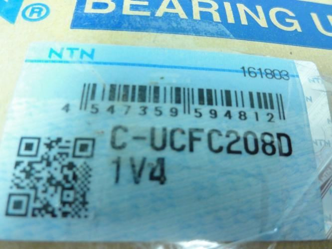 NTN C-UCFC208D1V4; Ball Bearing Unit; Four-Bolt; 40mm ID