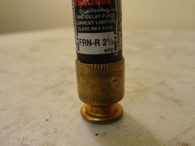 Bussmann FRN-R 2 1/2; Fuse; 2.5A; 250V; TIme Delay