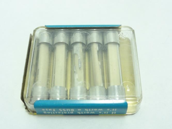 Bussmann GPK1/10; Box-5 Fuses 1/10A