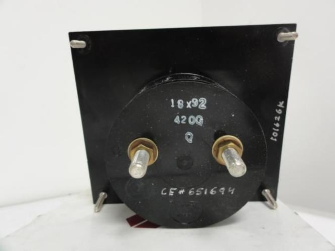 Triplett 420-G; Meter 0-50 DCKV Panel Mount
