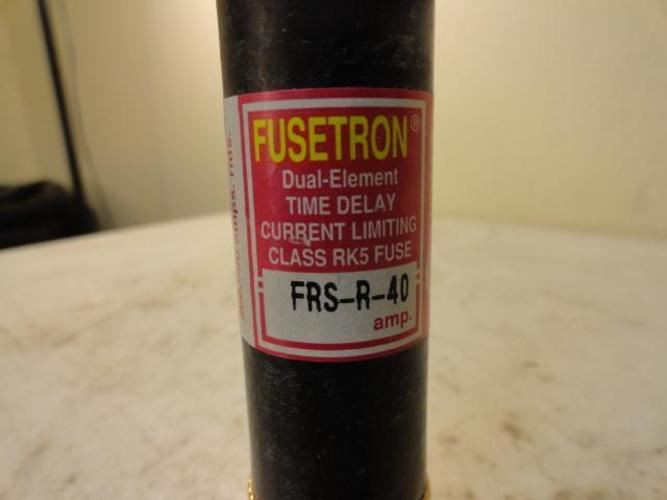Bussmann FRS-R-40; Fuse; 40A; 600V; TIme Delay