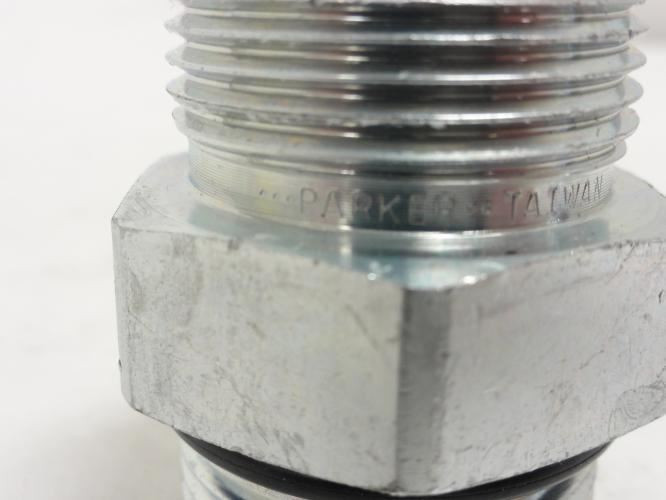 Parker 16 F5OX; Hydraulic Adaptor; 1 JIC to 1 Boss