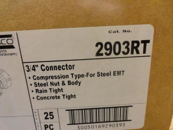 Hubbell 2903RT; LOT-10 Connector; 3/4" NPT;