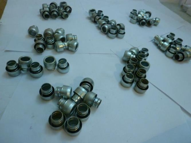 MFG- MDL-Unkn81519; LOT-75 Pipe Cap insert; 5/8" OD; 7/8" OD