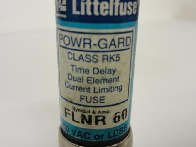 Littelfuse FLNR 60; Fuse; Class RK5; 60A