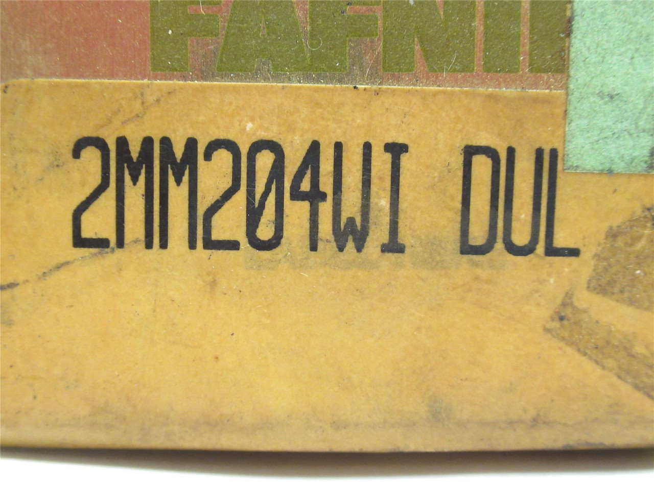 Fafnir 2MM204WI DUL; Lot-2 Angular Contact Bearing; 20mmID