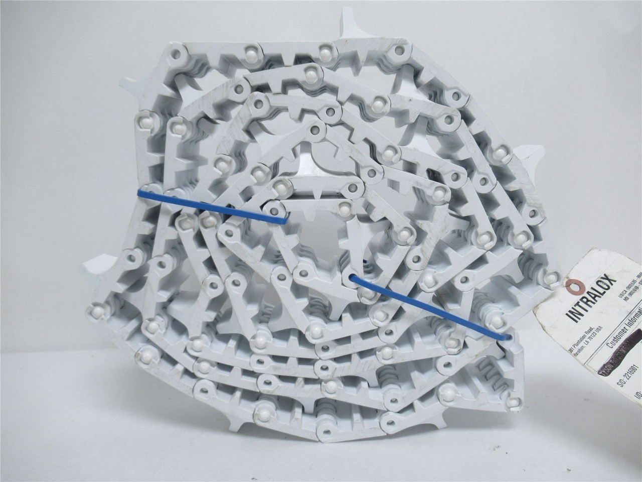 Intralox S800-2.7-12; Flighted Conveyor Belt 2.7" Wide; 12' L