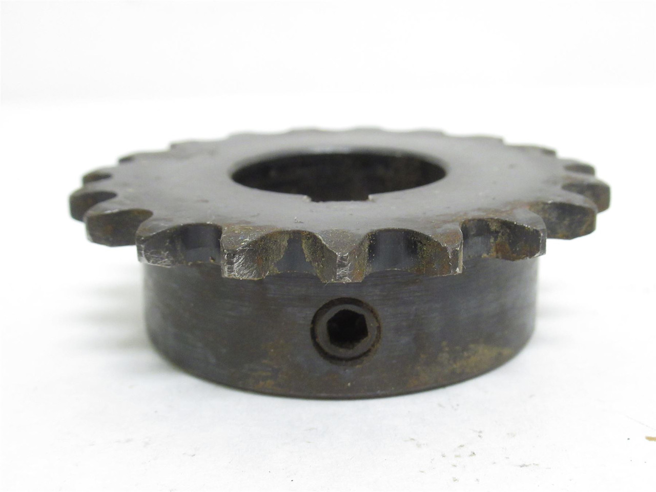 Tsubaki 35B19F-1; Sprocket #35; 19 Teeth; 1"ID