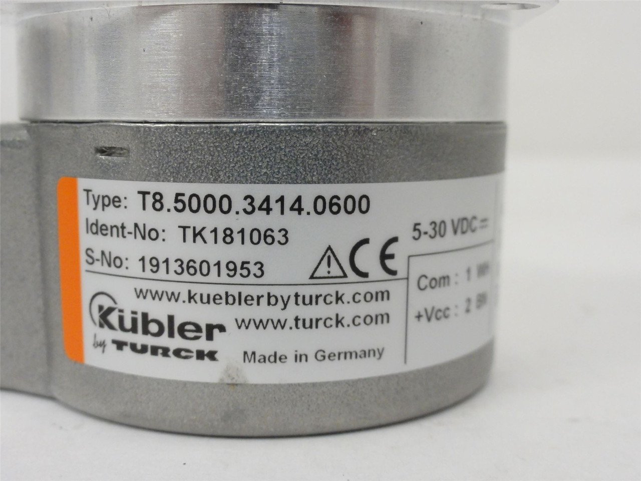 Turck T8.5000.3414.0600; Encoder; TK181063; 5-30VDC; 90mA
