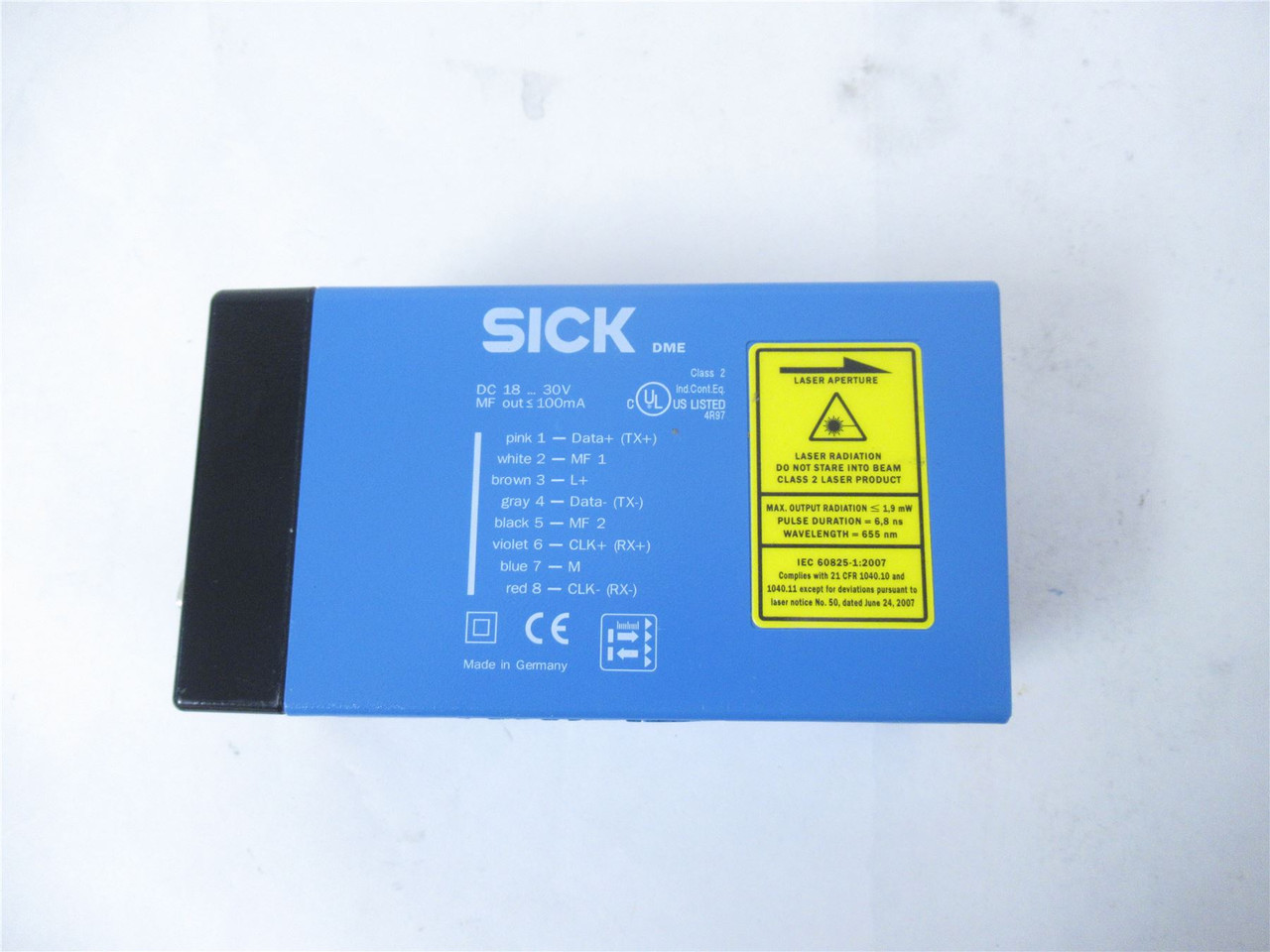 SICK DME4000-211; Distance Sensor - Damaged Connection