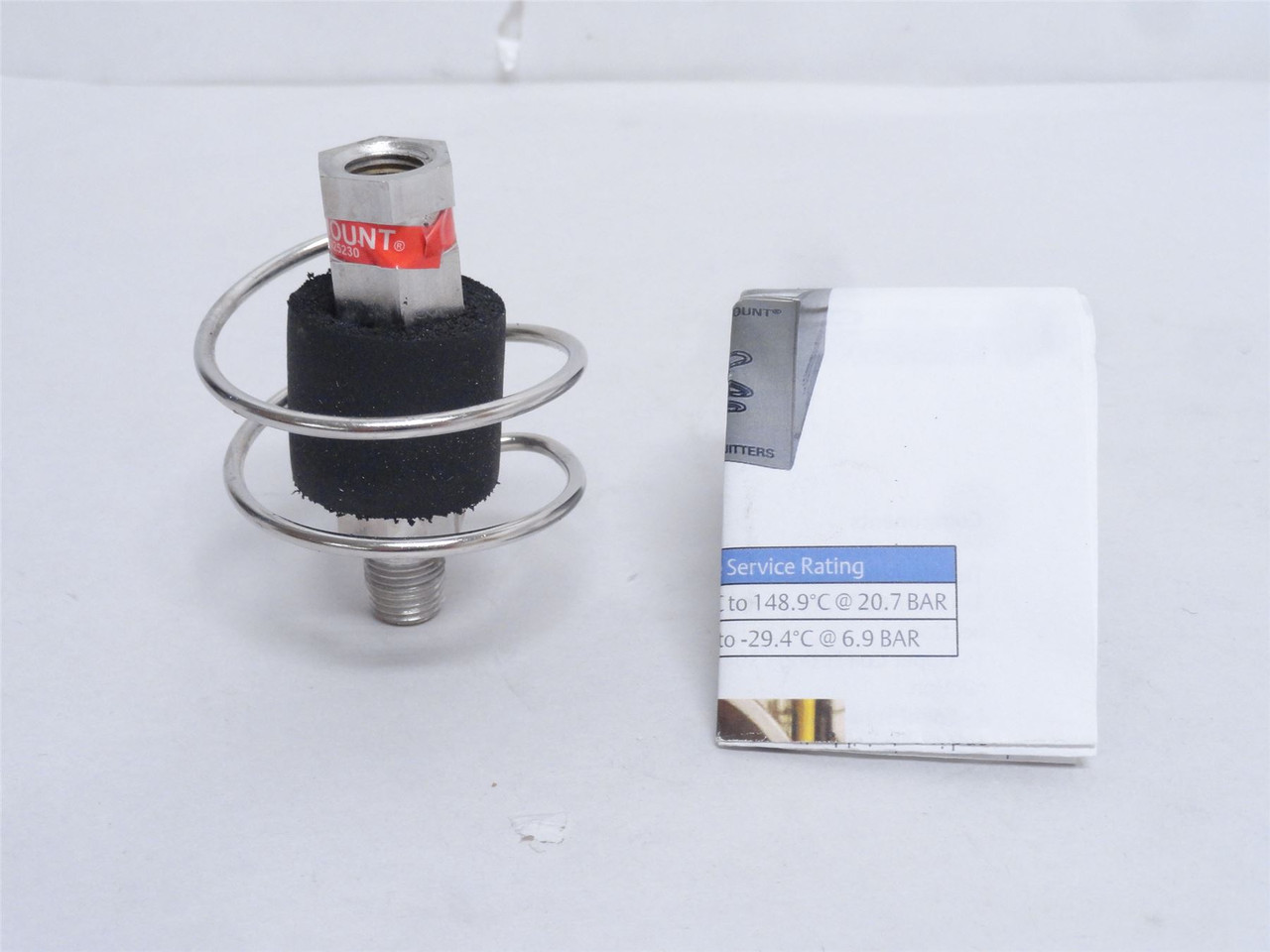 Vilter A17311SS; Steady Mount Gauge Stabilizer; SS; 1/4NPT