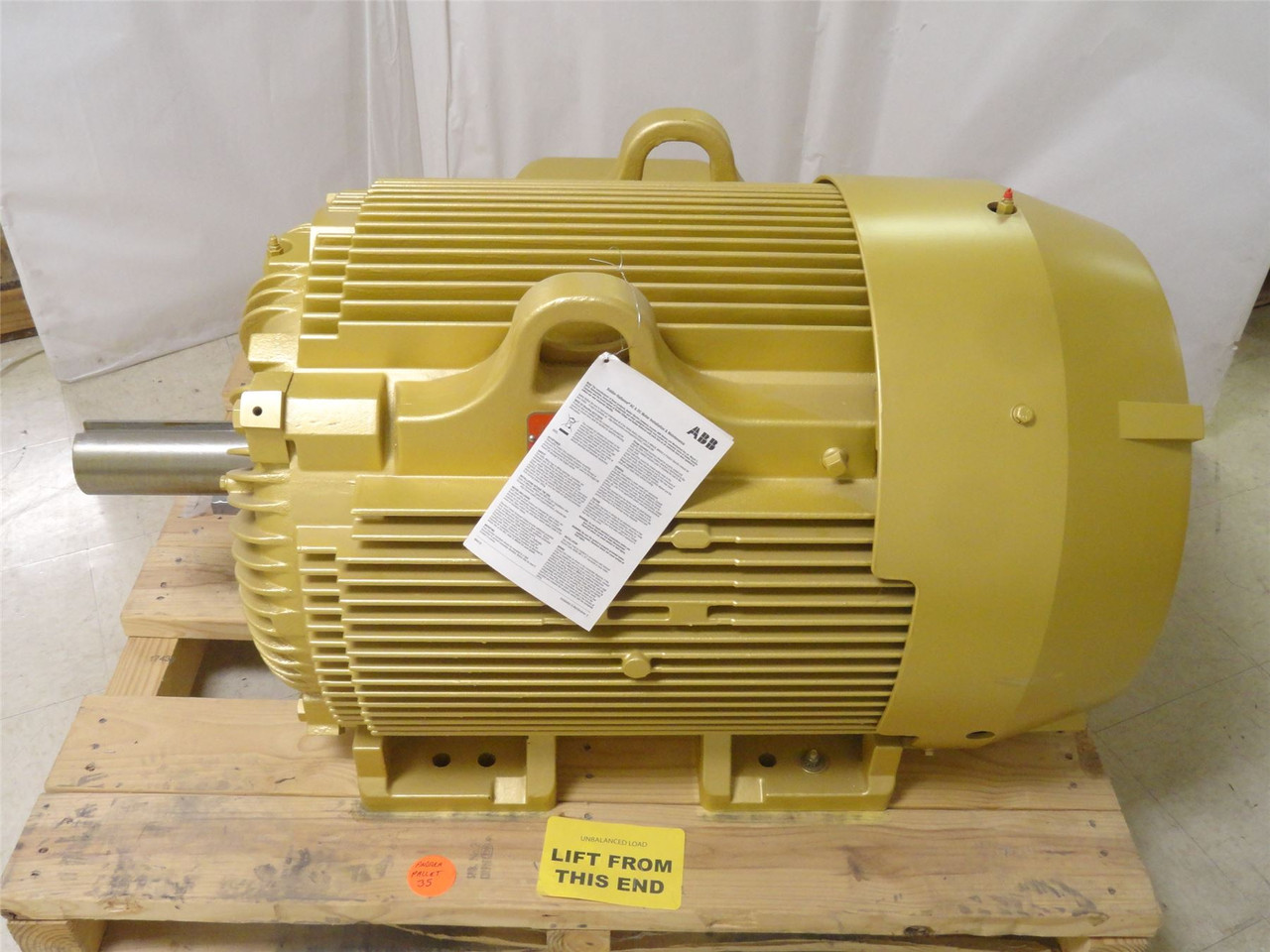 Baldor EM4410T-4; AC Motor 125HP 460VAC 1785RPM 3PH