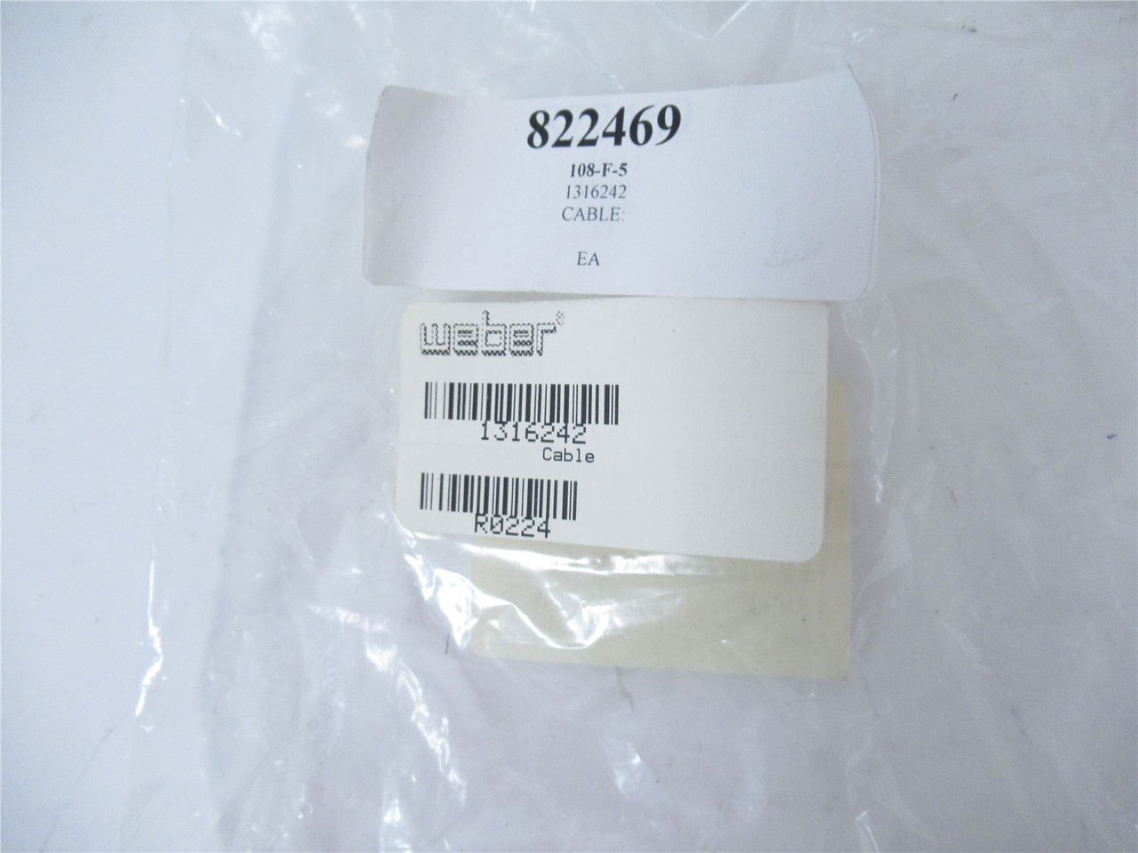 Weber 1316242; Ethernet Cable 1M