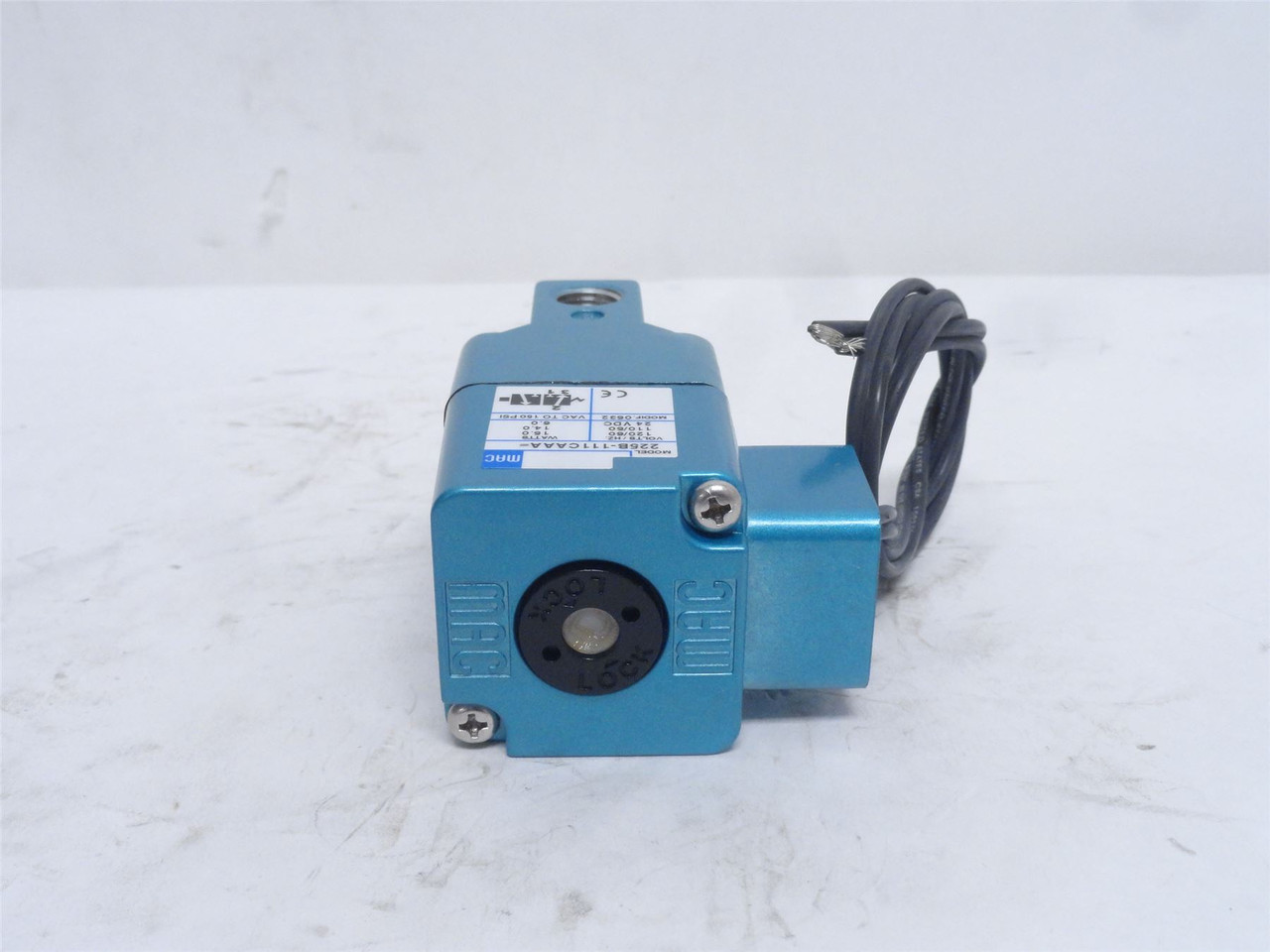 MAC 225B-111CA; Solenoid Valve; 110/120VAC/24VDC; 0-15PSI