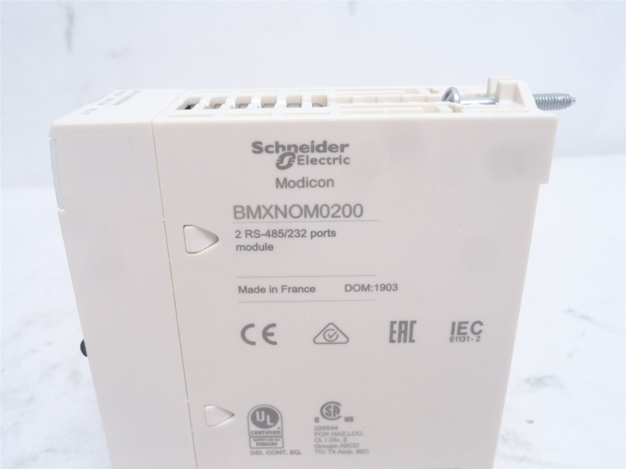Schneider BMXNOM0200; Ethernet Bus Module; RS485/232