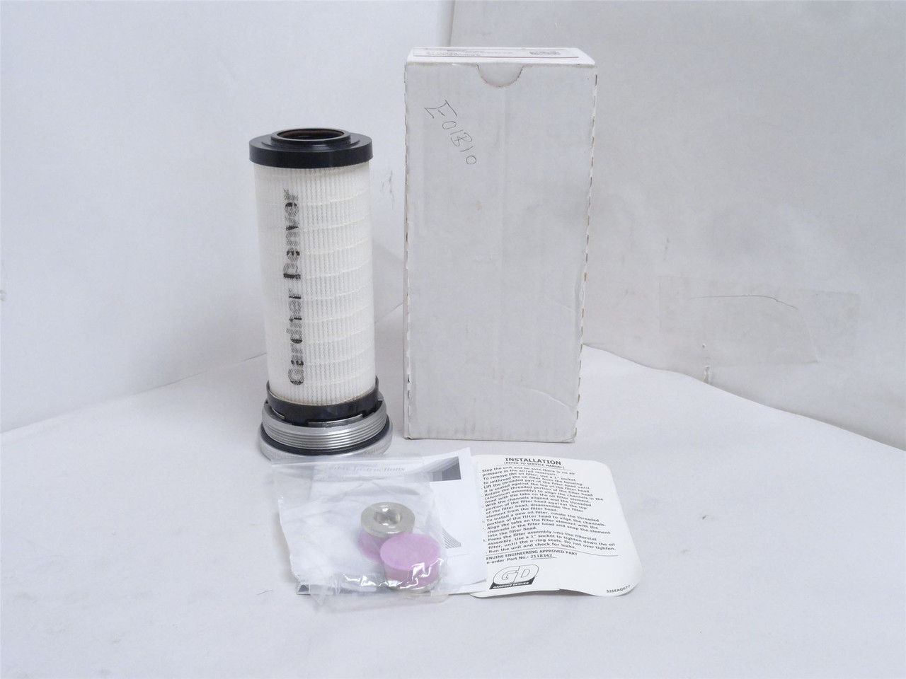 Gardner-Denver 2118344; Oil Filter Retrofit Kit