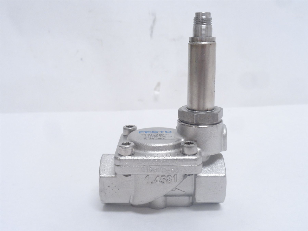 Festo VZWM-L-M22C-N12-F5-R1; Air Solenoid Valve; SS; 1/2NPT