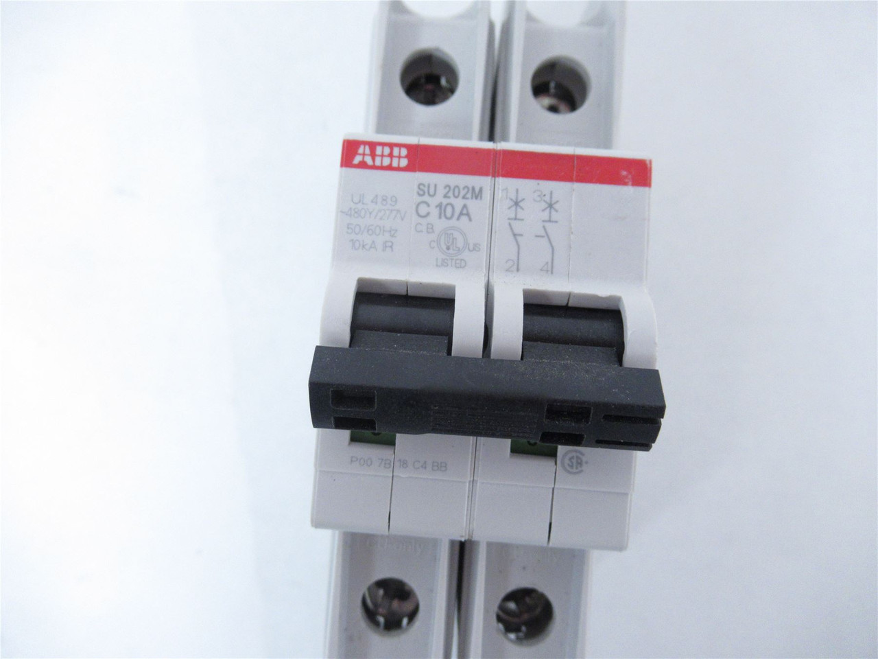 ABB SU202MC10; Mini Circuit Breaker 10Amp 2-Pole