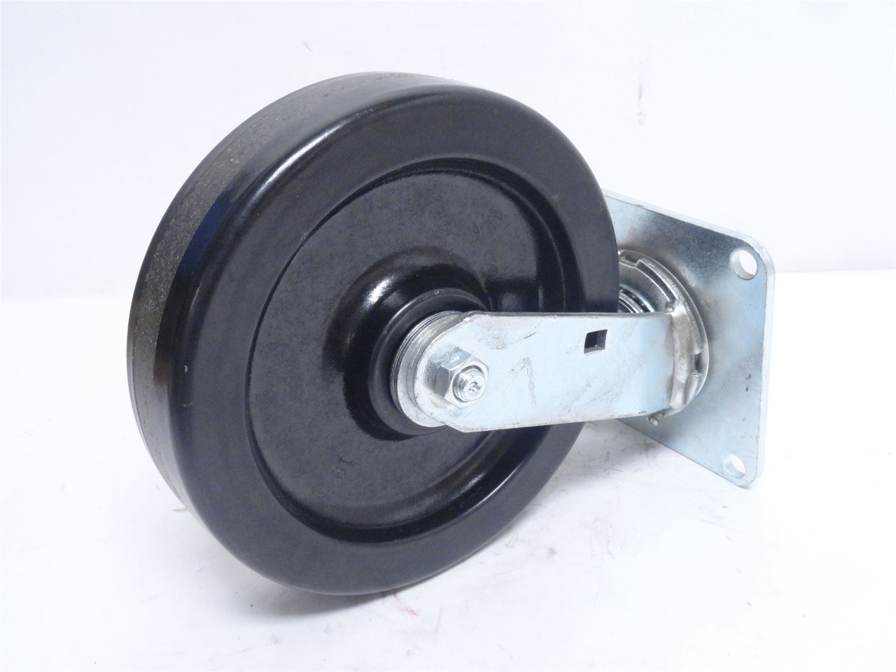 MFG- C4608101; Swivel Caster; 8"x 2" Phenolic Wheel; 4-Bolt