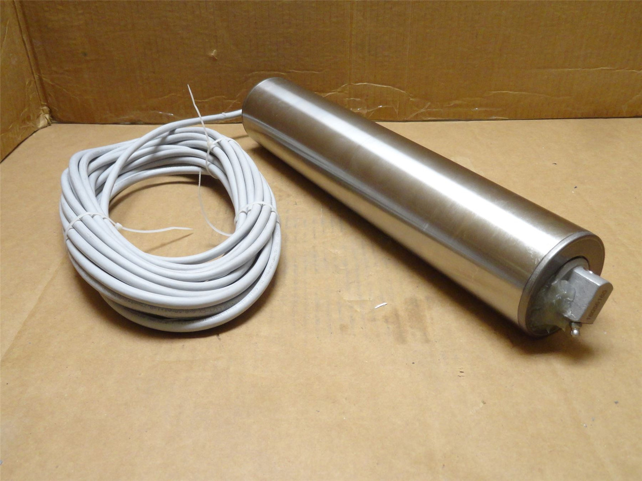 Interroll DL0080; AC Drum Motor 81.5mmOD x 412mm Wide .74m/s