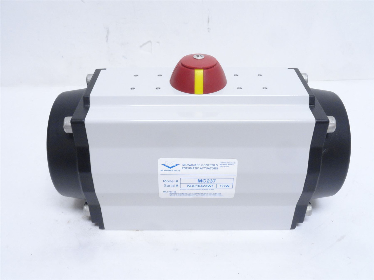 Milwaukee MC237; Double Acting Pneumatic Actuator