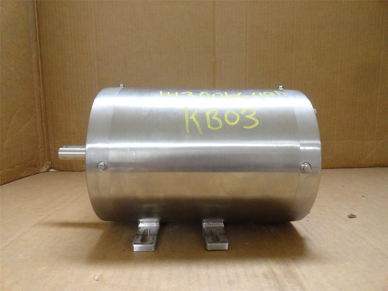 Baldor FSWDM3538-E; AC Motor SS; 1/2HP; 230/460V; 1765RPM; 3PH